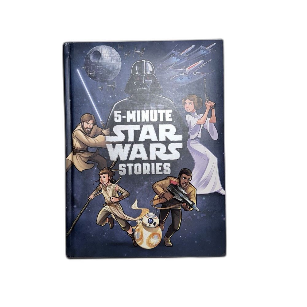 Star Wars: 5 Minute Star Wars Stories (2015, Hardcover) Book NWOT